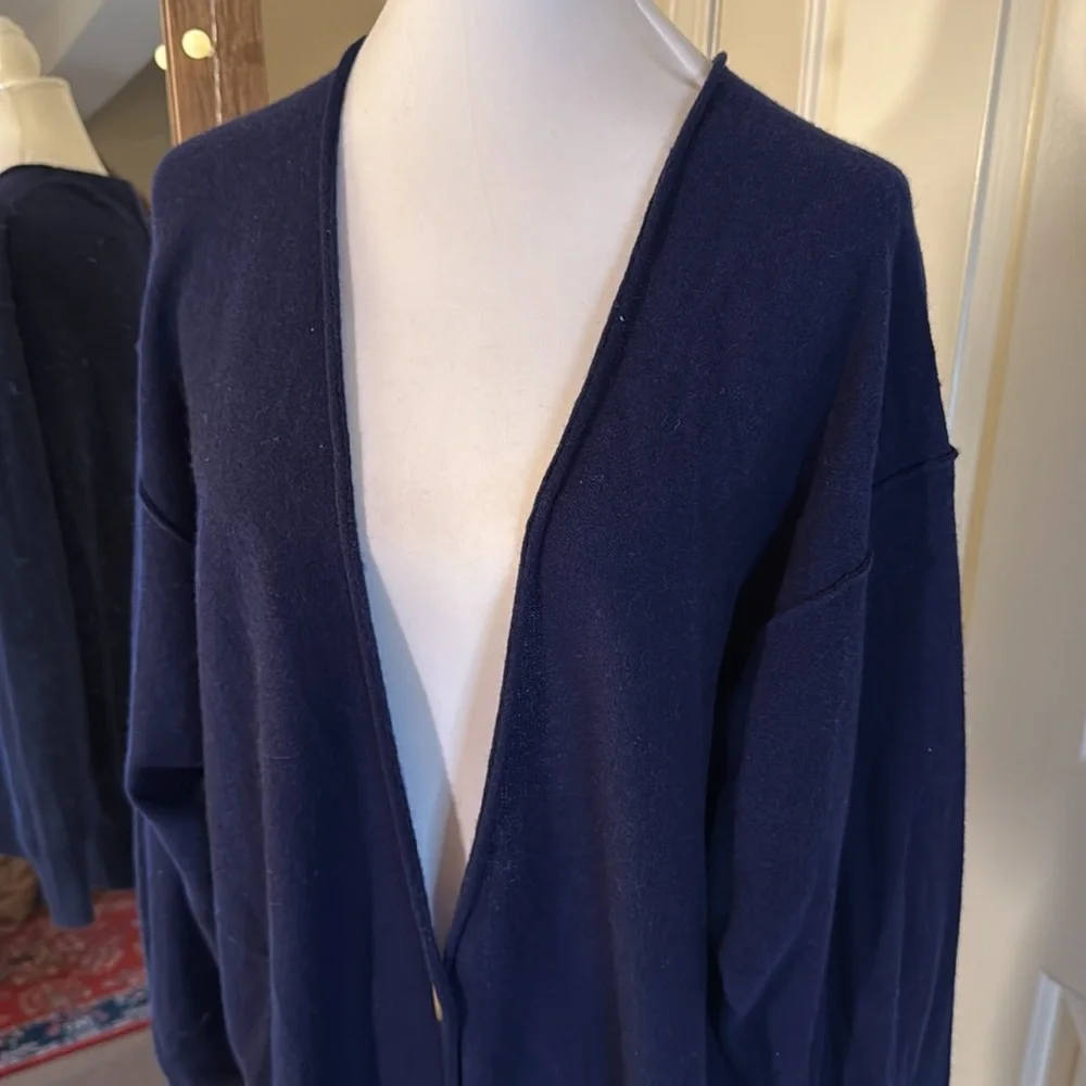 Free People School Boy Cashmere Cardi
